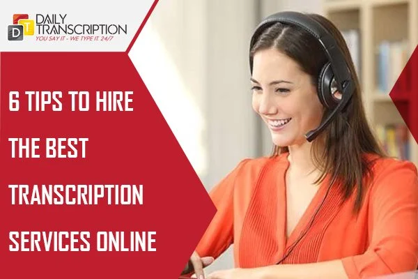 Transcription Services Online blog image